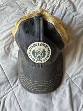 Dave Matthews Mexico 2023 Legacy Black and Tan Mesh Patch Trucker Hat